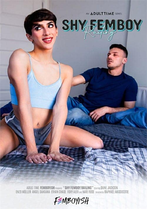 Shy Femboy Railing